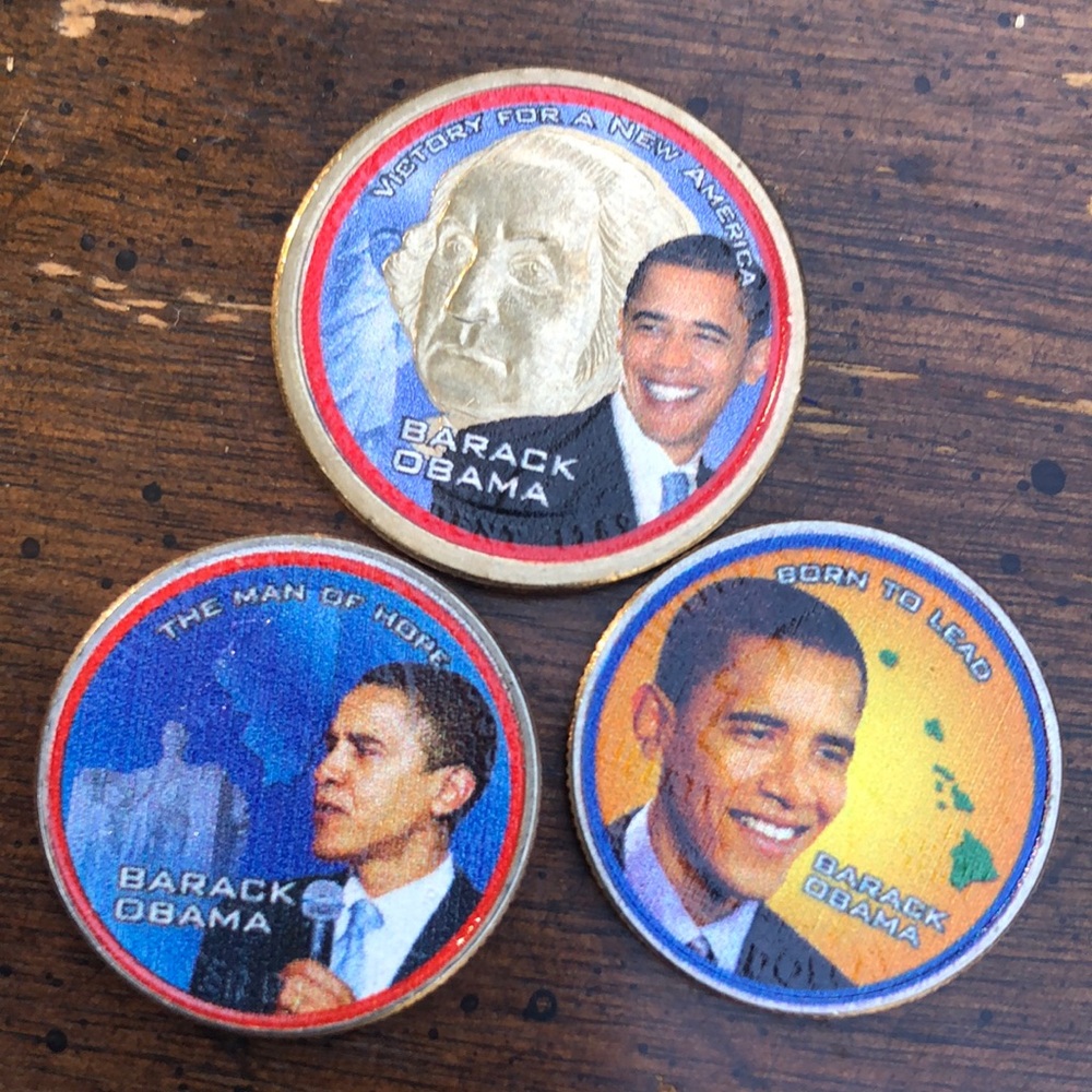Barack Obama Commemorative Coins Set